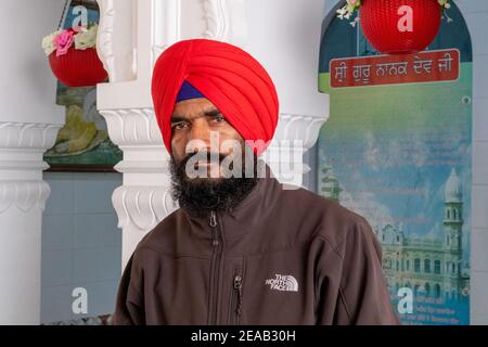 Gurdwara Janam Asthan, Nankana Sahib, Punjab, Pakistan Stockfoto