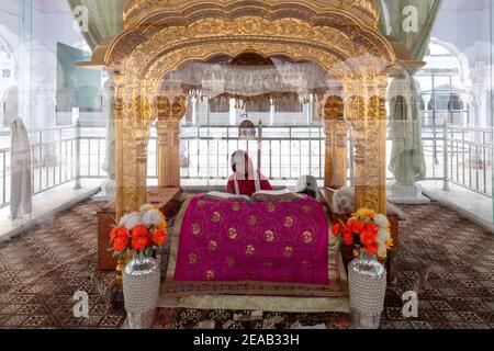 Gurdwara Janam Asthan, Nankana Sahib, Punjab, Pakistan Stockfoto