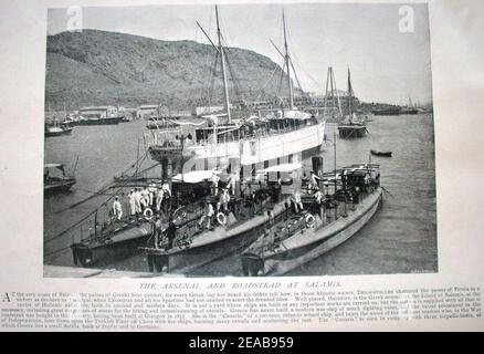 Marine und Armee illustriert - griechische Marine 3. Stockfoto