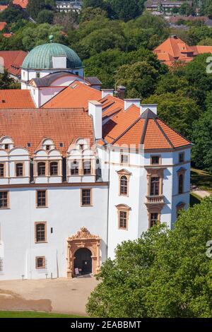 Herzogsburg, Celle, Lüneburger Heide, Niedersachsen, Deutschland, Europa Stockfoto