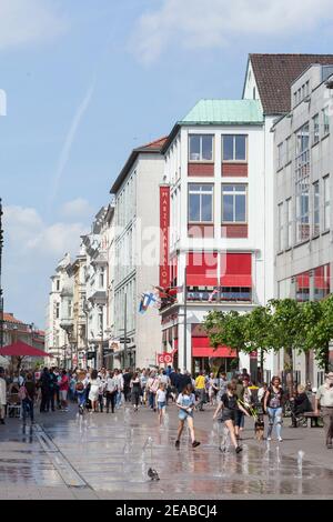 Haus Niederegger in der Breiten Straße, Lübeck, Schleswig-Holstein, Deutschland, Europa Stockfoto