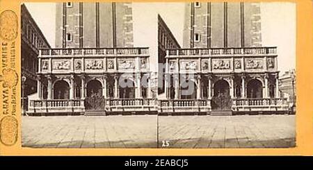 Naya, Carlo (1816-1882) - n. 025a (Venedig, Loggetta del Sansovino). Stockfoto