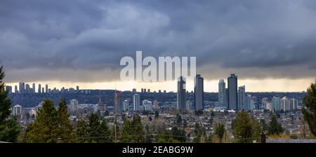 Burnaby, Vancouver, British Columbia, Kanada. Stockfoto