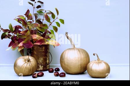 DIY im Herbst Stockfoto