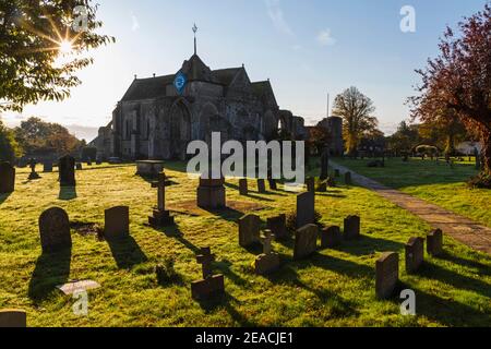 England, East Sussex, Winchelsea, Kirche des heiligen Thomas des Märtyrers Stockfoto