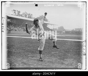 Nick Altrock, Washington AL (Baseball) Stockfoto