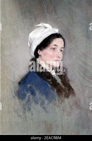 Nicolae Grigorescu - Maria Danciu (1). Stockfoto