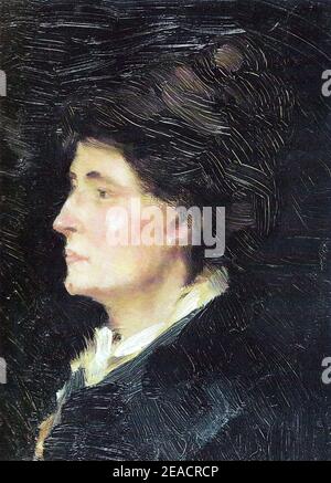 Nicolae Grigorescu - Maria Danciu (3). Stockfoto