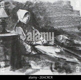 Nicolae Grigorescu - Maria Danciu (2). Stockfoto