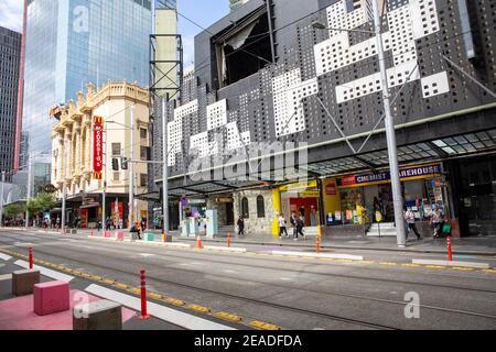 McDonalds Restaurant auf der George Street im Stadtzentrum von Sydney, NSW, Australien Stockfoto