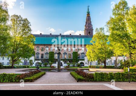 Christiansborg Slot Palace in Kopenhagen, Dänemark Stockfoto