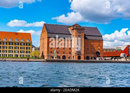 Gebäude der königlichen Kunstsammlung im Zentrum von Kopenhagen, Dänemark. Stockfoto