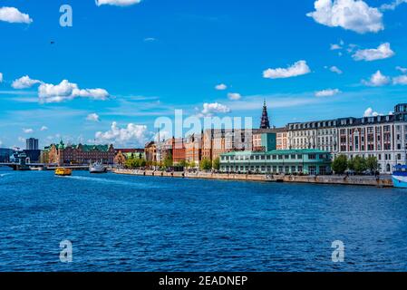 Blick auf das ehemalige Zollhaus und Fährterminal The Standard im Zentrum von Kopenhagen, Dänemark. Stockfoto