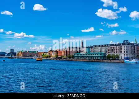 Blick auf das ehemalige Zollhaus und Fährterminal The Standard im Zentrum von Kopenhagen, Dänemark. Stockfoto