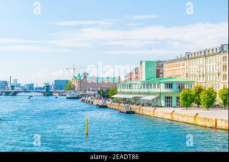 Blick auf das ehemalige Zollhaus und Fährterminal The Standard im Zentrum von Kopenhagen, Dänemark. Stockfoto