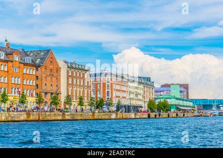 Blick auf das ehemalige Zollhaus und Fährterminal The Standard im Zentrum von Kopenhagen, Dänemark. Stockfoto