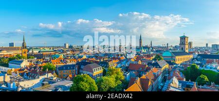 Luftaufnahme von kopenhagen Stockfoto