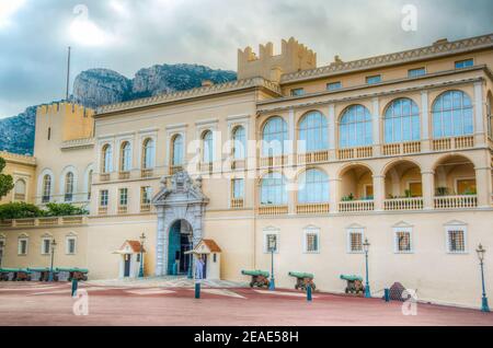 Palast des Prinzen von Monaco Stockfoto