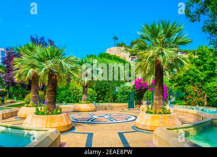 UNESCO-Garten in Monaco Stockfoto