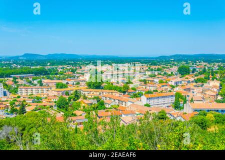 Luftaufnahme von Orange, Frankreich Stockfoto