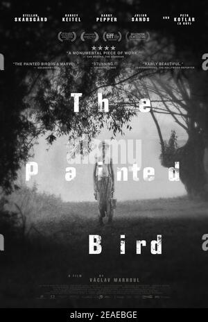 The Painted Bird (2019) Regie: Václav Marhoul mit Petr Kotlár, Nina Sunevic und Alla Sokolova. Ein junger jüdischer Junge in Osteuropa, der während des Zweiten Weltkriegs Zuflucht suchte, trifft auf eine Vielzahl von Charakteren. Stockfoto