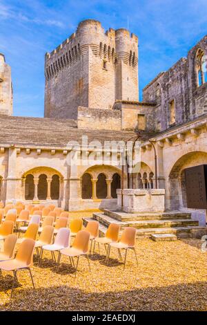 Abtei Montmajour in Frankreich Stockfoto