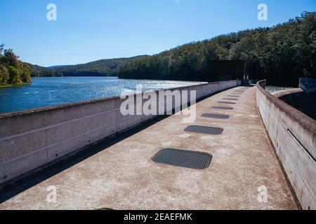 Chichester Dam in Australien Stockfoto