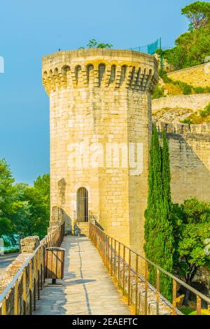 Befestigung von Avignon, Frankreich Stockfoto