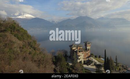 Villa Gaeta, Comer See, Italien Stockfoto