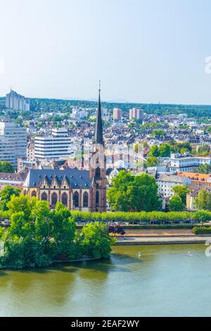 Kirche der drei Könige in Frankfurt, Deutschland Stockfoto