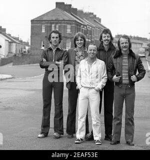 Racing Cars Welsh Pop Band im Rhondda Valley Wales VEREINIGTES KÖNIGREICH Stockfoto