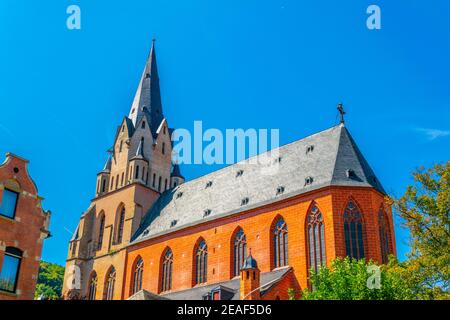 Liebfrauenkirche in Oberwesel, Deutschland Stockfoto