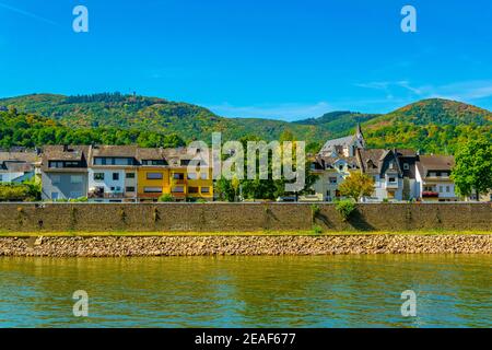 Bad Salzig Stadt in Deutschland Stockfoto