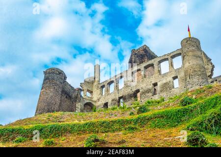 Burg Metternich in Beilstein in Deutschland Stockfoto