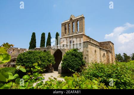 Bellapais Abbey, Türkische Republik Nordzypern. Stockfoto