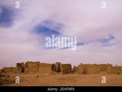 Die alte Stadt, Fezzan, Germa, Libyen Stockfoto