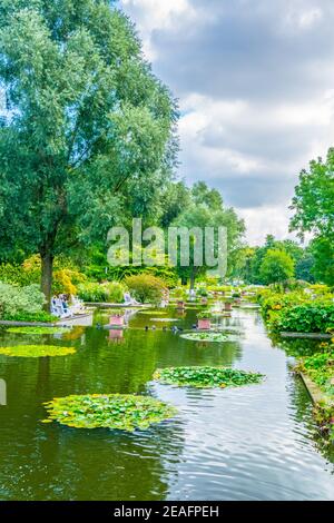 Planten un Bloomen alter botanischer Garten in Hamburg, Deutschland. Stockfoto