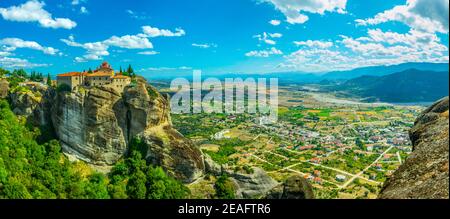 Kloster von St. Stephen in Meteora, Griechenland Stockfoto