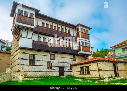 Villa Tsiatsiapa in Kastoria, Griechenland Stockfoto
