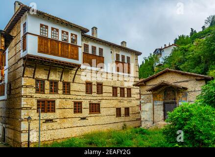 Villa Tsiatsiapa in Kastoria, Griechenland Stockfoto