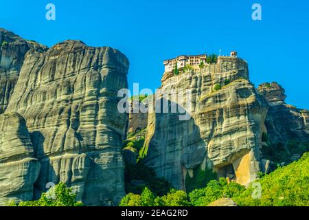 Kloster von Meteora Varlaam, Griechenland Stockfoto