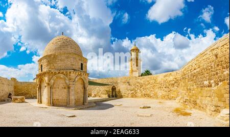 Kapelle der Himmelfahrt in Jerusalem, Israel Stockfoto