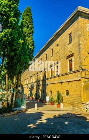 Stella maris Kloster in Haifa, Israel Stockfoto