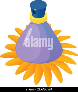 Luxuriöse Parfüm-Ikone. Isometrische Illustration von luxuriösen Parfüm Vektor-Symbol für Web Stock Vektor