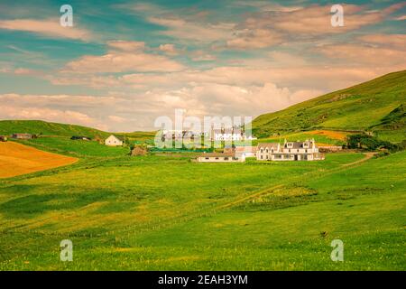 Duntulm Dorf, Isle of Skye Stockfoto