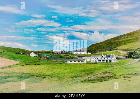 Duntulm Dorf, Isle of Skye Stockfoto