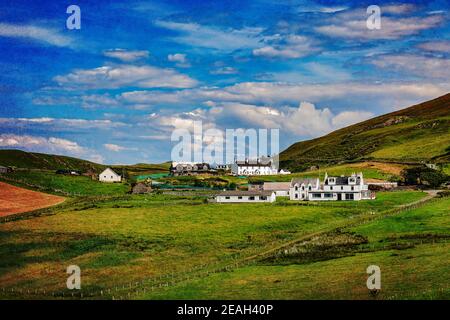 Duntulm Dorf, Isle of Skye Stockfoto