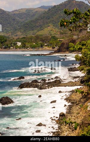 Jaco Beach in Jaco, Costa Rica. Stockfoto