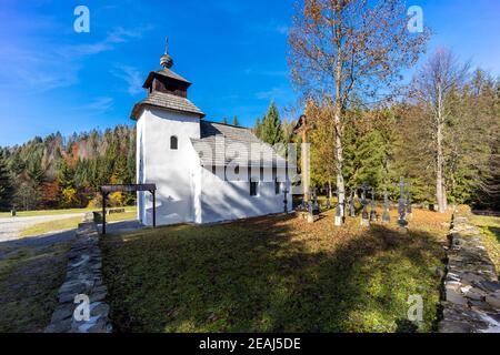 Museum des Dorfes Kysuce, Region Zilina, Slowakei Stockfoto