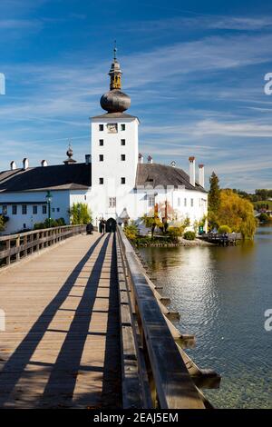 Schloss Gmunden am See, Österreich Stockfoto